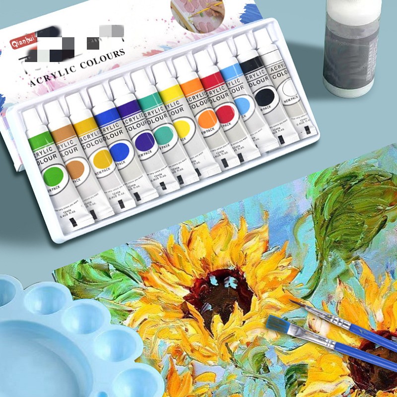 Acrylic Paint Beginner Set, Painting Starter Kit