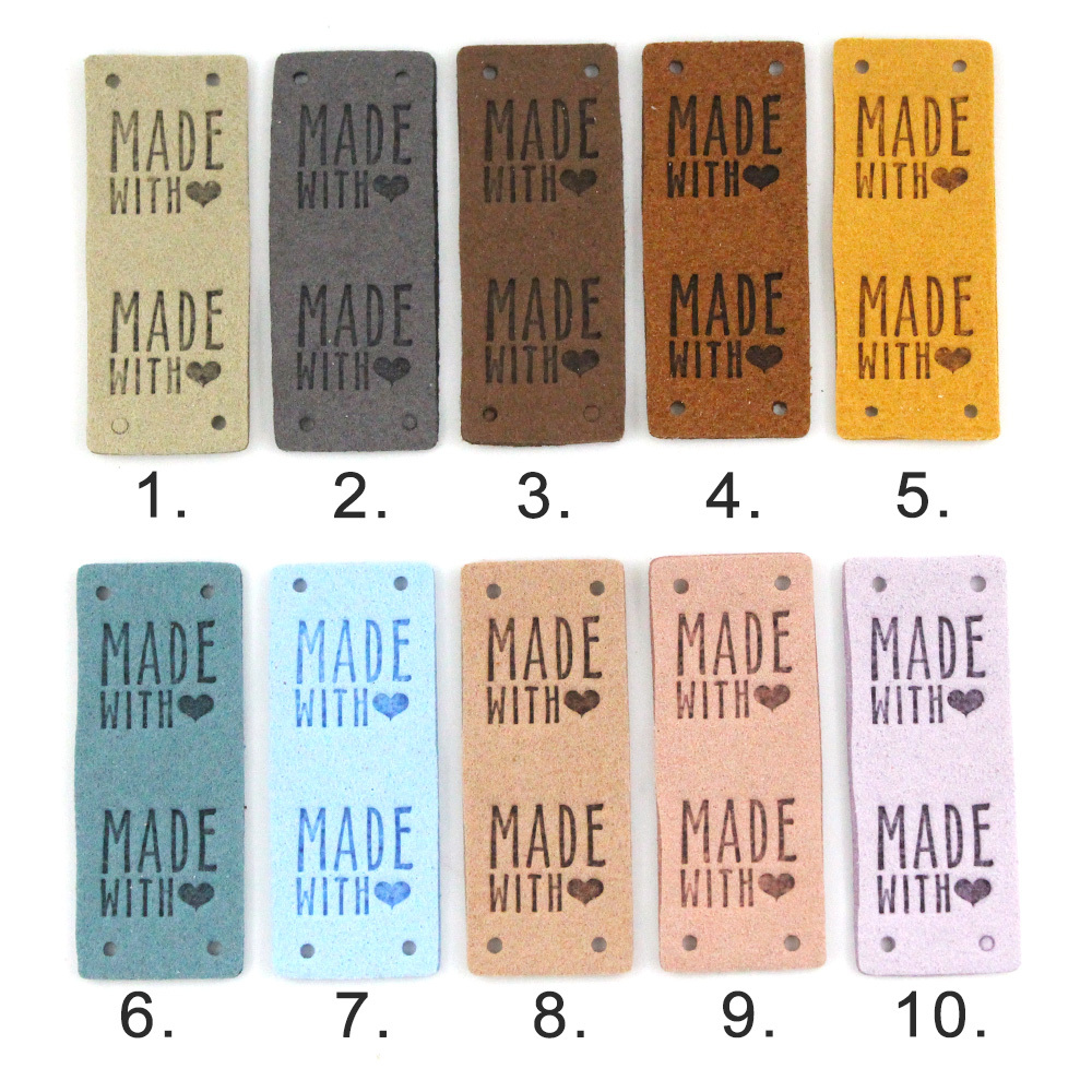 10 Labels - Handmade - 5 cm, Accessories