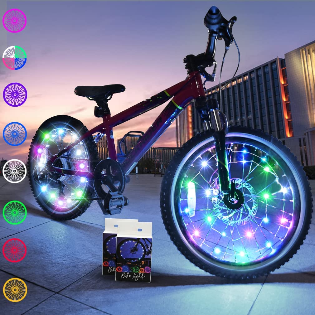 Third Kind® Rechargeable Bike Lights Make SAFETY FUN. Be Bright Be Seen Be  Safe. 2 LED Bicycle Lights Safer Through Research and Design. 
