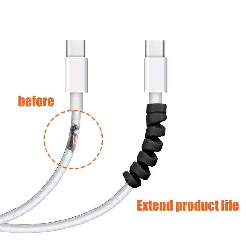 Portable Reusable Cable Clips Charger Cord Organizer - Temu