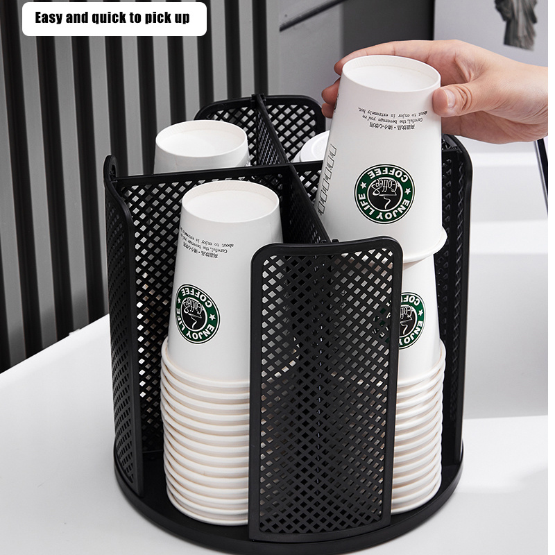. Starbucks 4 Slot Cup and Lid Organizer