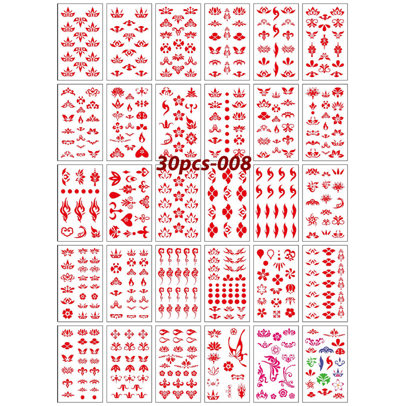 30 Pezzi/set Adesivi Tatuaggi Tatuaggi Finti Donne Braccio - Temu Italy