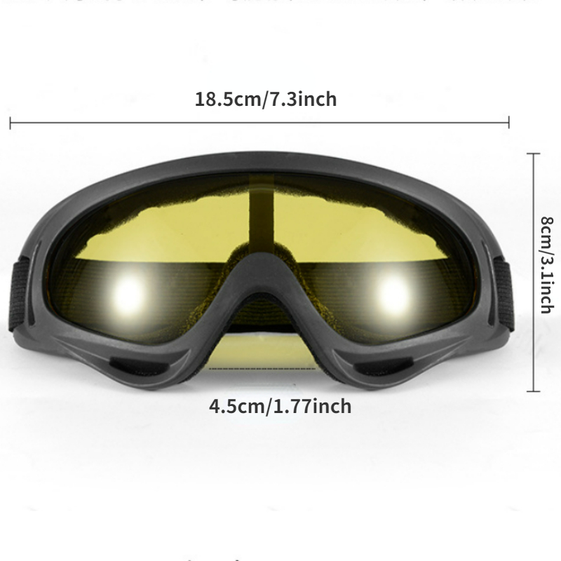 Gafas Moto Anti uv Prueba Polvo Hombres Mujeres Jóvenes - Temu Chile