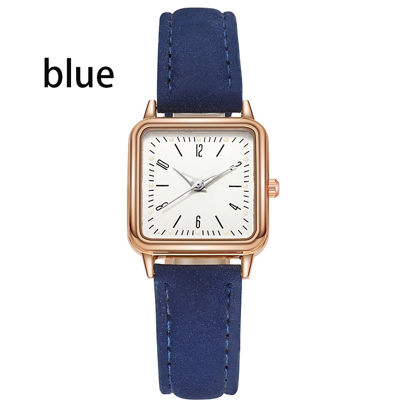 Women's Casual Square Watch Luminous Wrist Watch with Easy Read