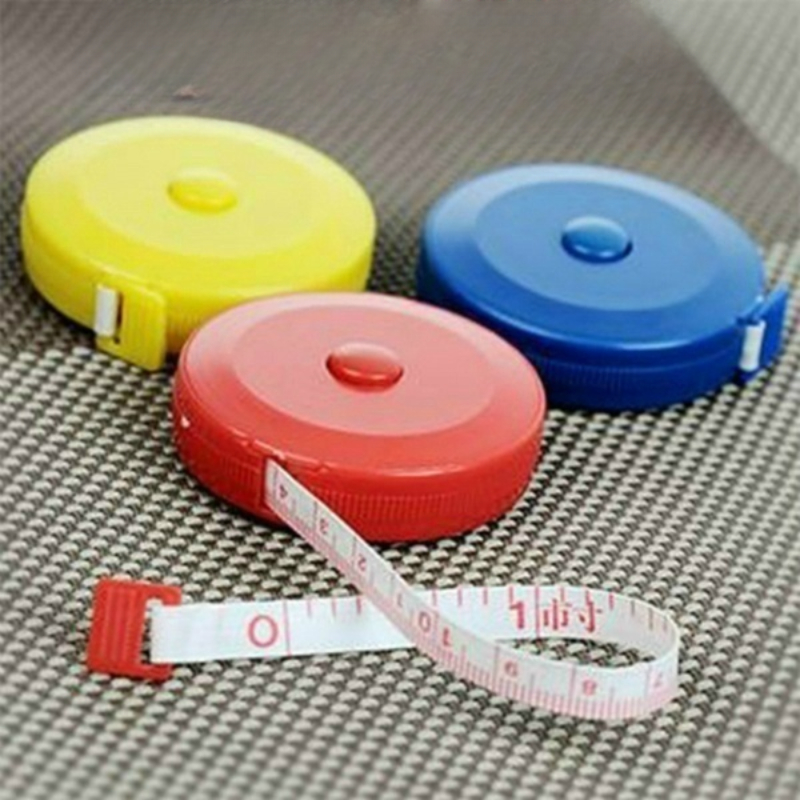 Acheter Ruban à mesurer rond en plastique de poche, règle à ruban