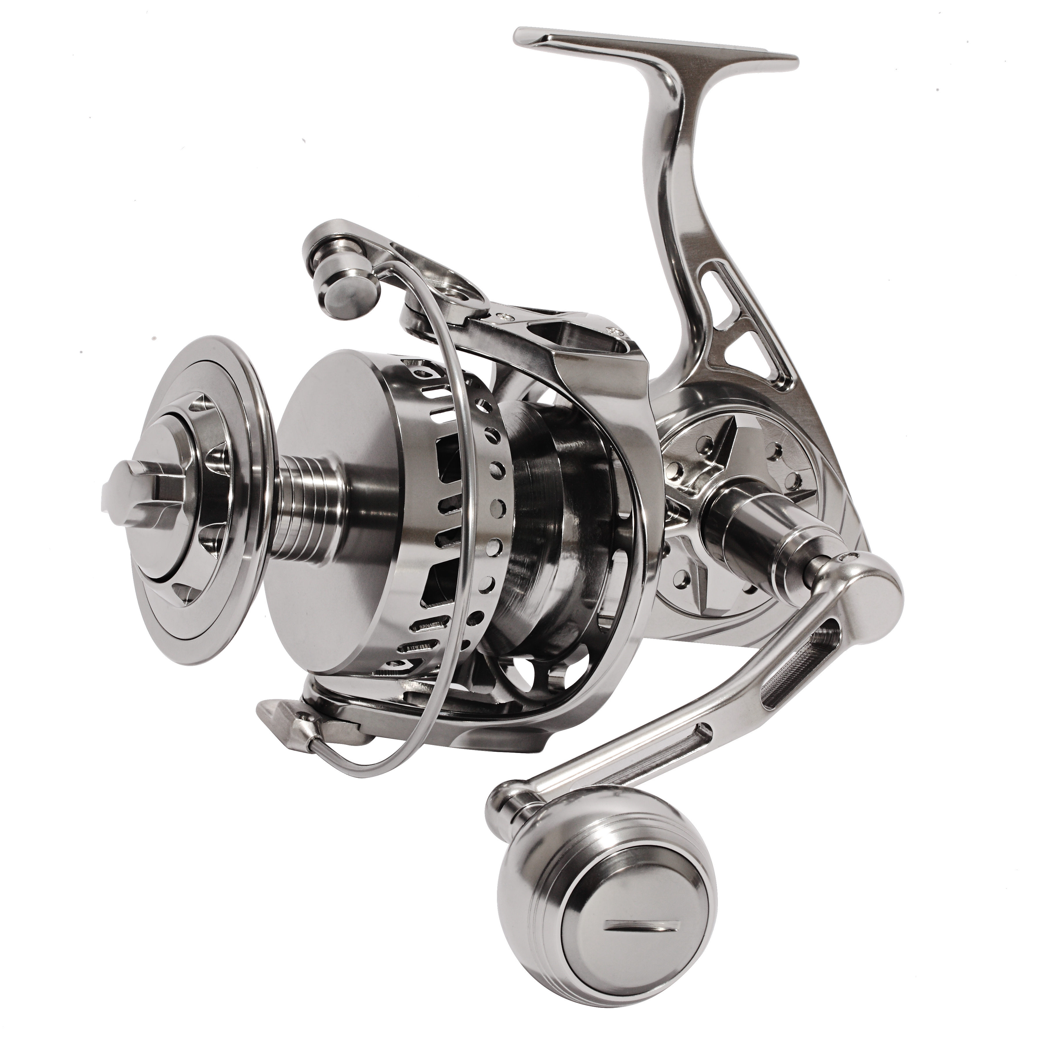 77lb/35kg Drag Power: Premium Quality Full Metal Saltwater Spinning Fishing  Reel for Big Game Boat Offshore Surf Deep Sea Fishing - Size 7000