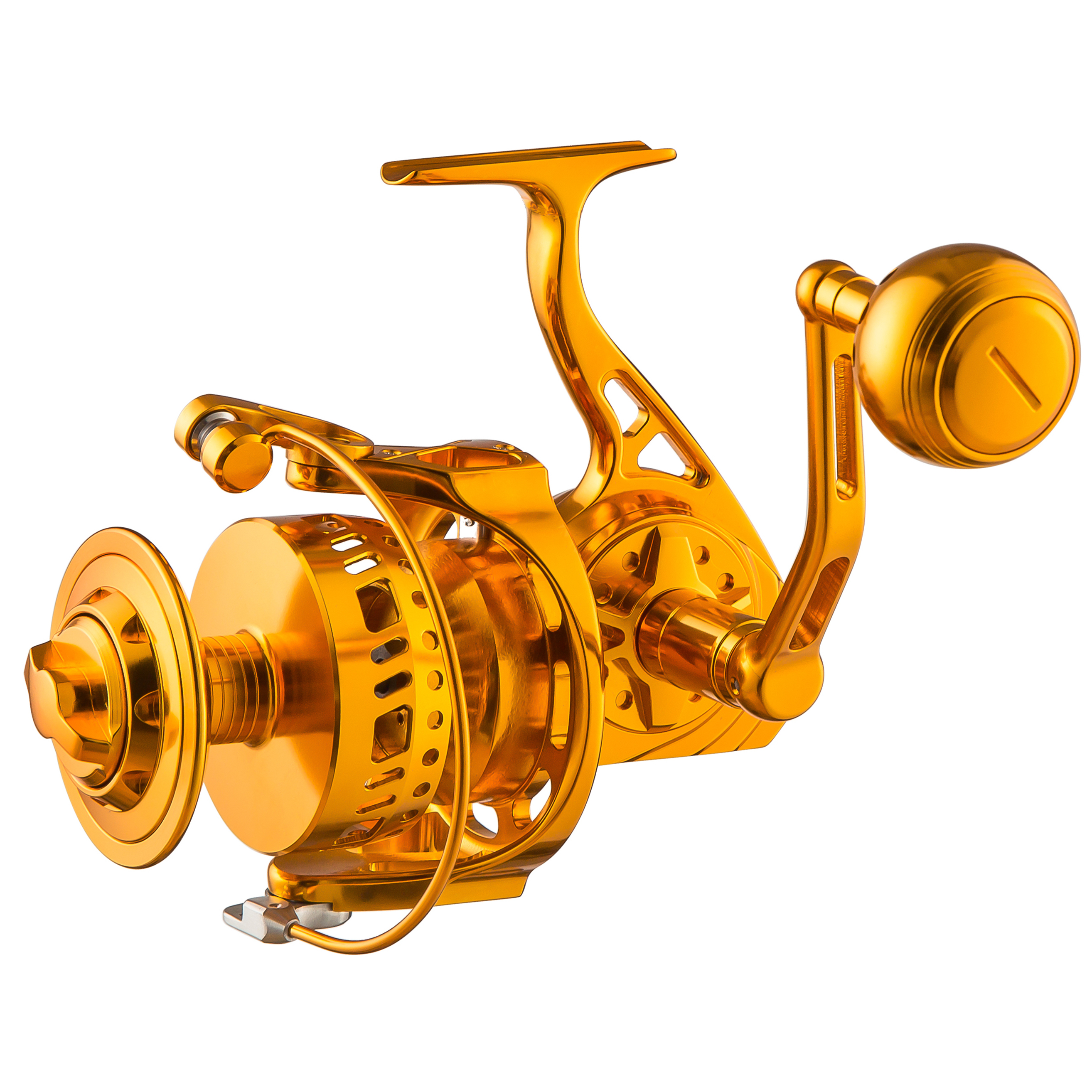 Premium Quality 77lb/35kg Drag Power Saltwater Spinning Fishing Reel -  Perfect for Big Game Boat, Offshore, Surf & Deep Sea Fishing!