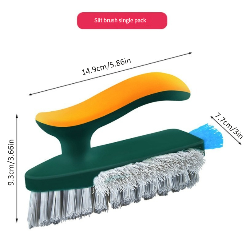 3 Pcs Crevice Cleaning Brush Hard Bristle Crevice Gap Brush Bendable Brush  Multifunctional Cleaning Tool for Bathroom Household Use Kitchen 2 Types