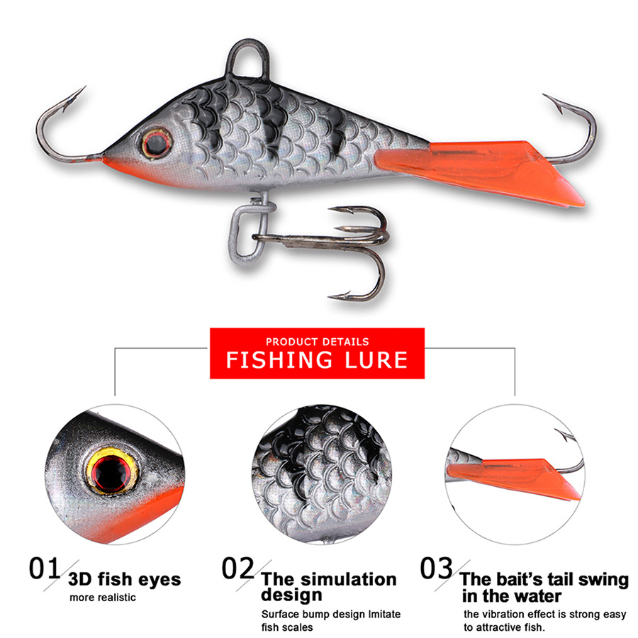 Baits Lures FTK Winter Ice Fishing Lure Balancer 3D Eyes Jig Bait Hard Lure  Jigging Balanced Fishing Bait For Catching Perch And Pike HKD230710 From  Fadacai06, $4.1