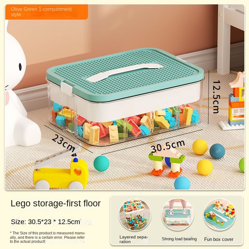 Childrens Toys Large Storage Box Parts Classification - Temu