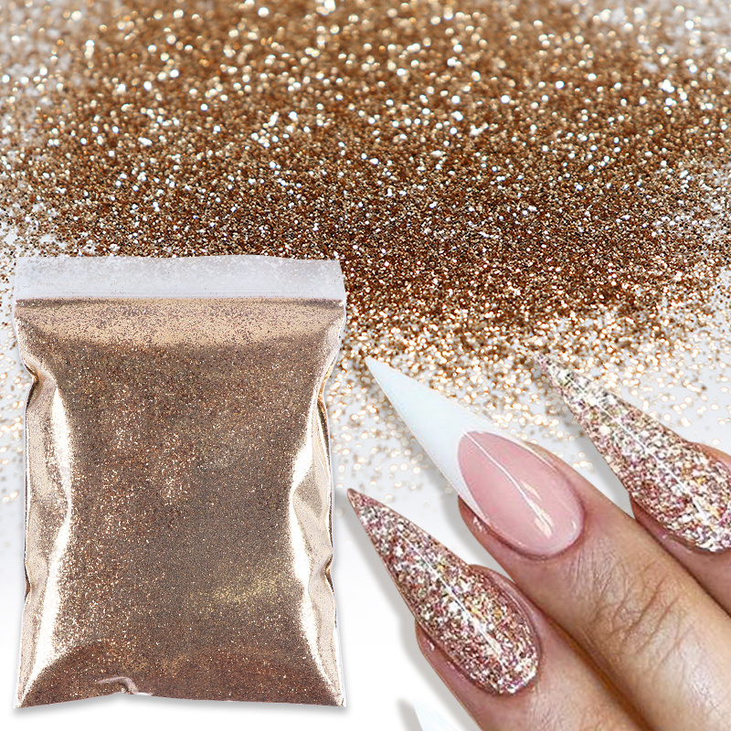 Ultra fine holographic nail powder that will make your nails shine