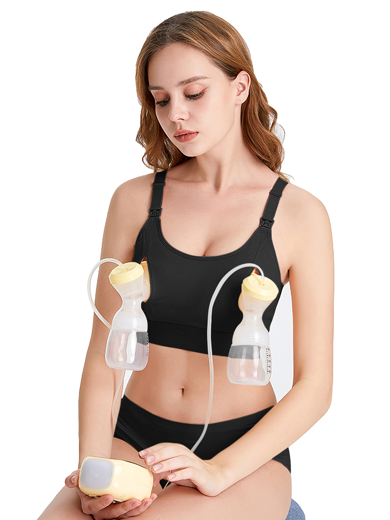 Women's Maternity Casual Hands free Nursing Bra - Temu