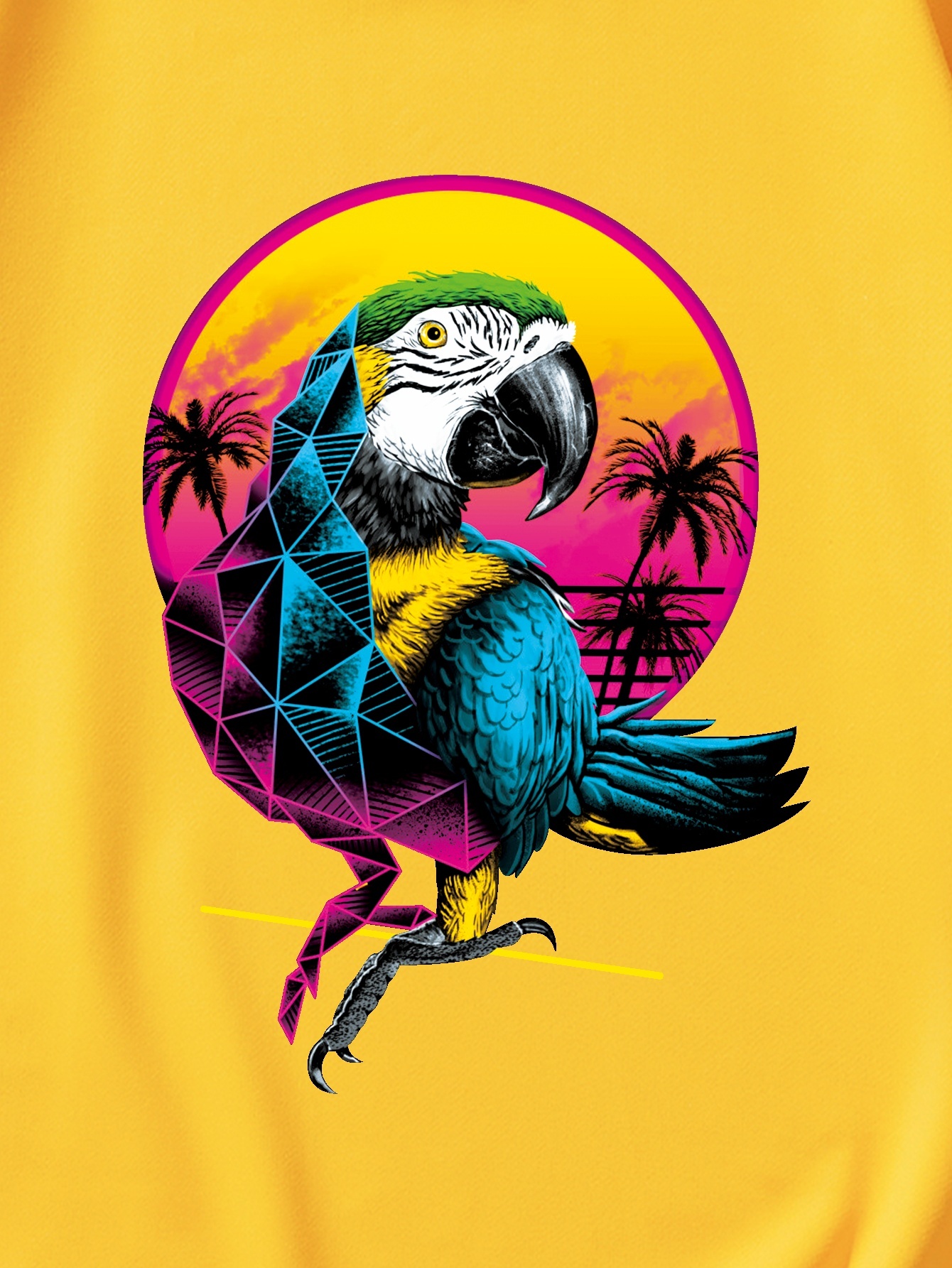 Bird Macaw Graphic tee design - Buy t-shirt designs