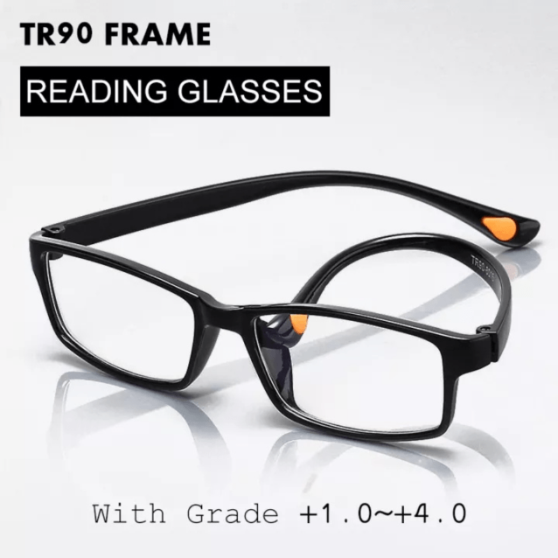 Fashion glasses women square frame big size prescription glasses blue light  blocking myopia glasses multifocal reading glasses