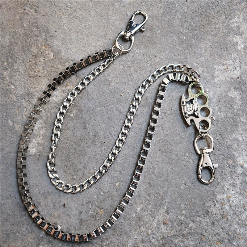 Rock Skull Belt Chain