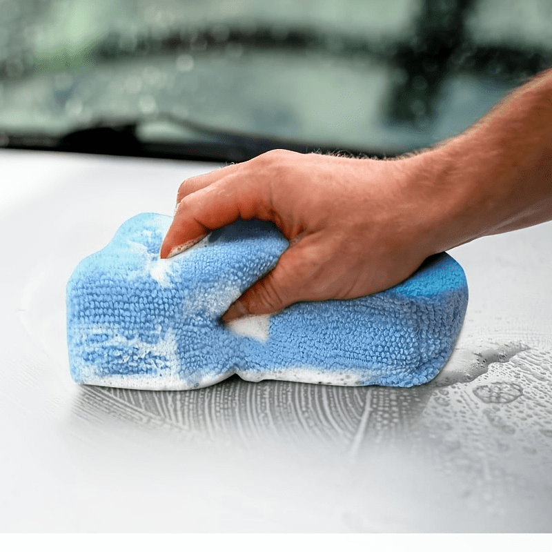 Car Microfiber Wax Foam Applicator Pads Interior Detailing - Temu