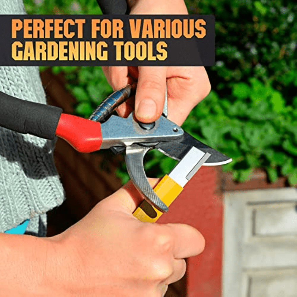 Sharpener For Scissors Axes Pruners Hatchets, Hand Held Knife And Scissor  Sharpener, Garden Outdoor Sharpening Tool - Temu United Arab Emirates