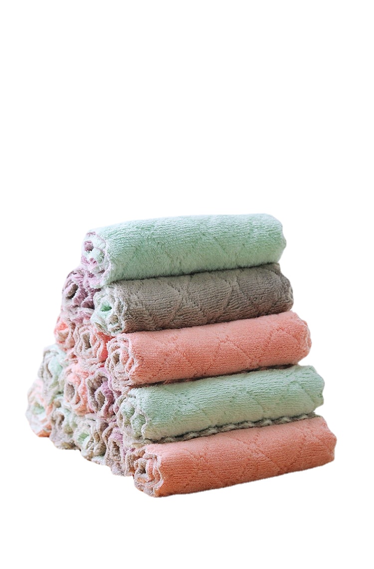 Coral Fleece Plate Cloth, Kitchen Towel, Kitchen Hand Wipe Towel Rag, Kitchen  Cleaning Supplies, Random Color - Temu