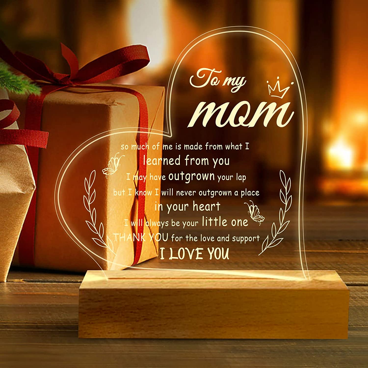 Gifts For Mom From Daughter Son Mom Gifts Night Light For - Temu