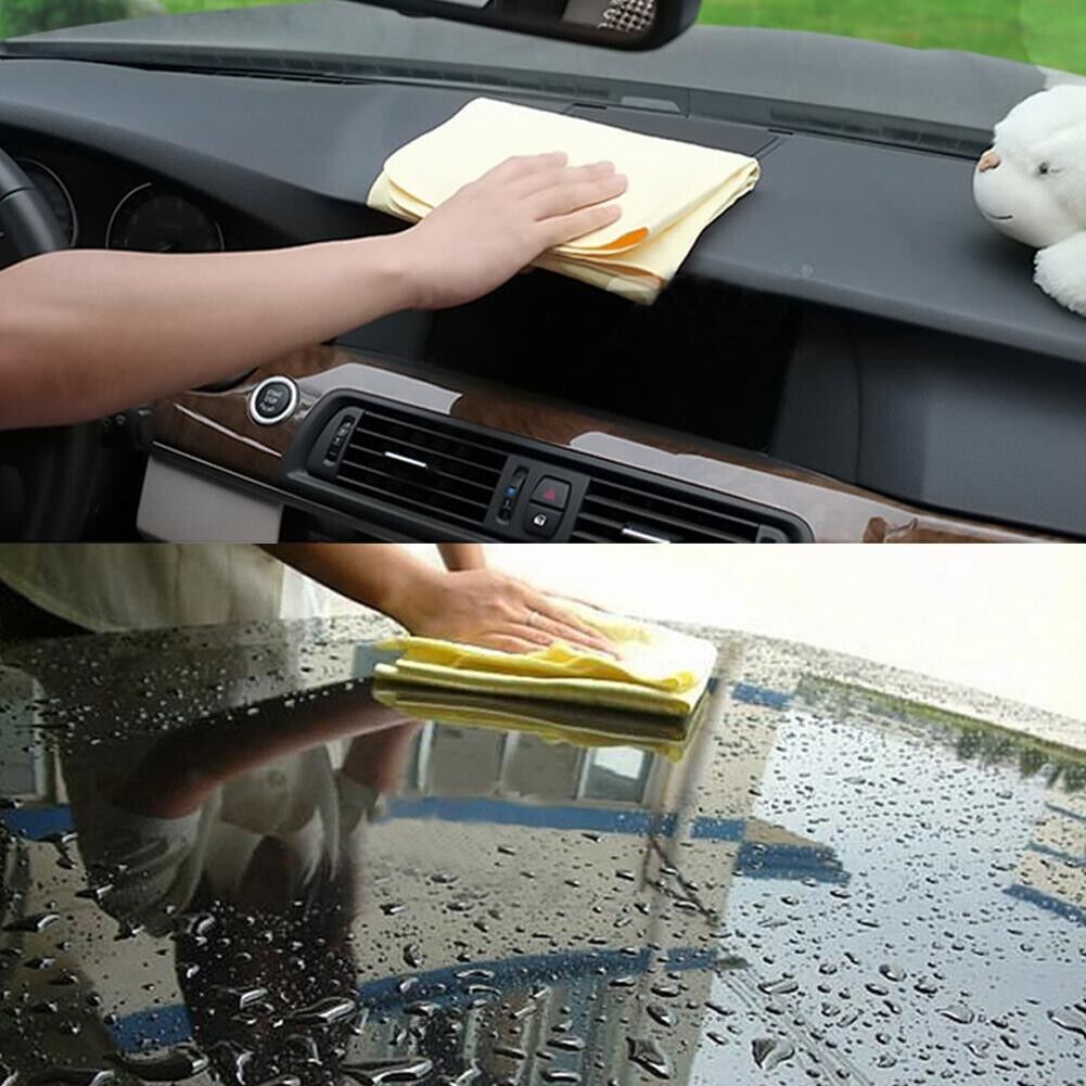 Super Absorbent Car Shammy Towels: Get A Spotless Clean With - Temu