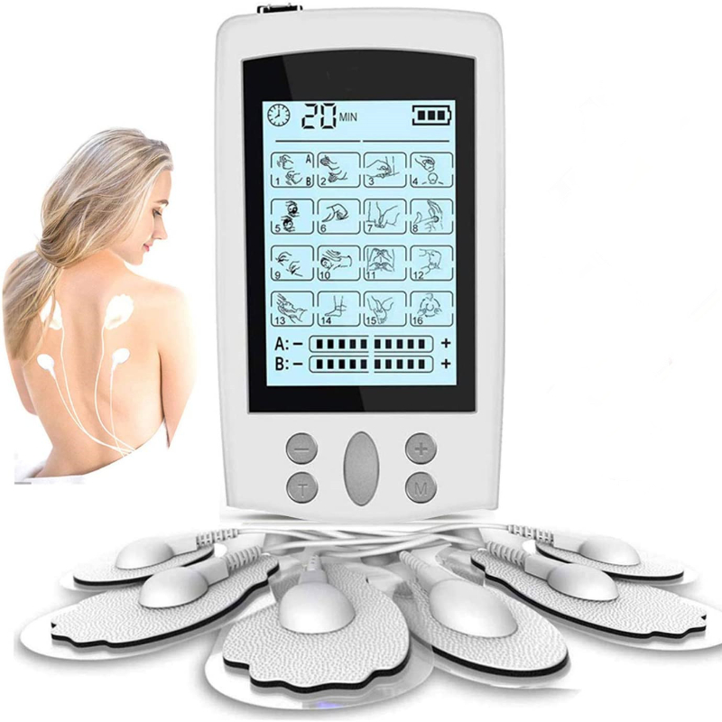 Heated EMS TENS Unit Muscle Stimulator Back Massager for Lower Back Pain  Cordless Lower Back Massager 6 Modes 16 Levels - AliExpress