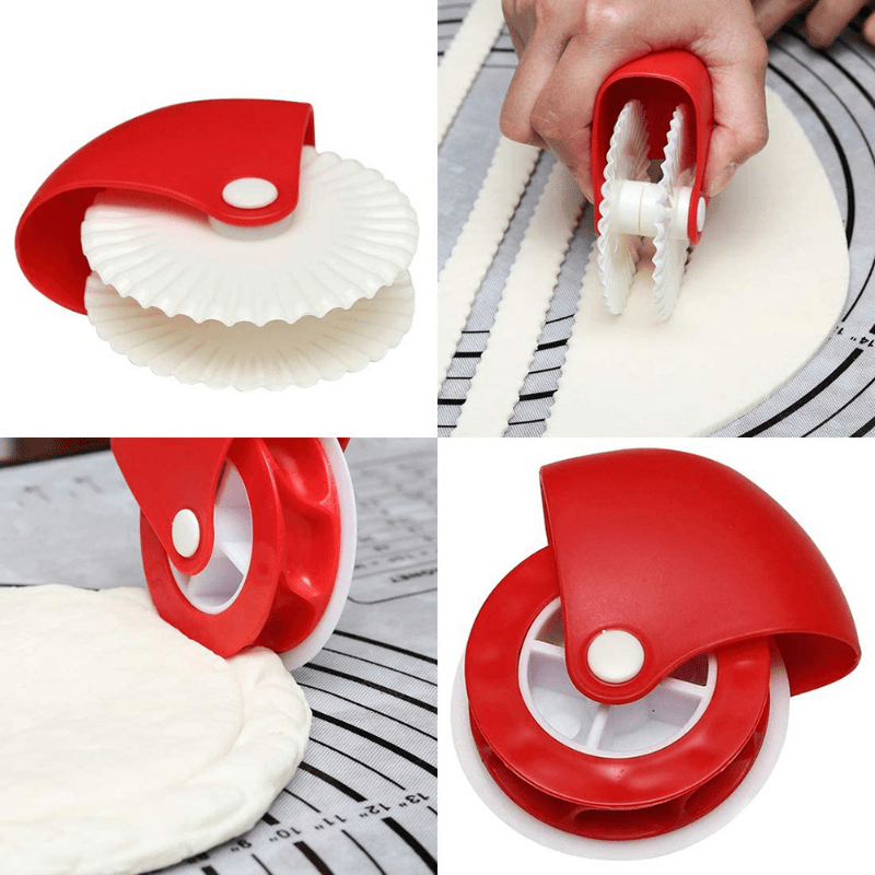 Pastry Roller Cutter, Pizza Cutter, Diy Pastry Pie Crust Lattice Cutter,,  Kitchen Supplies - Temu