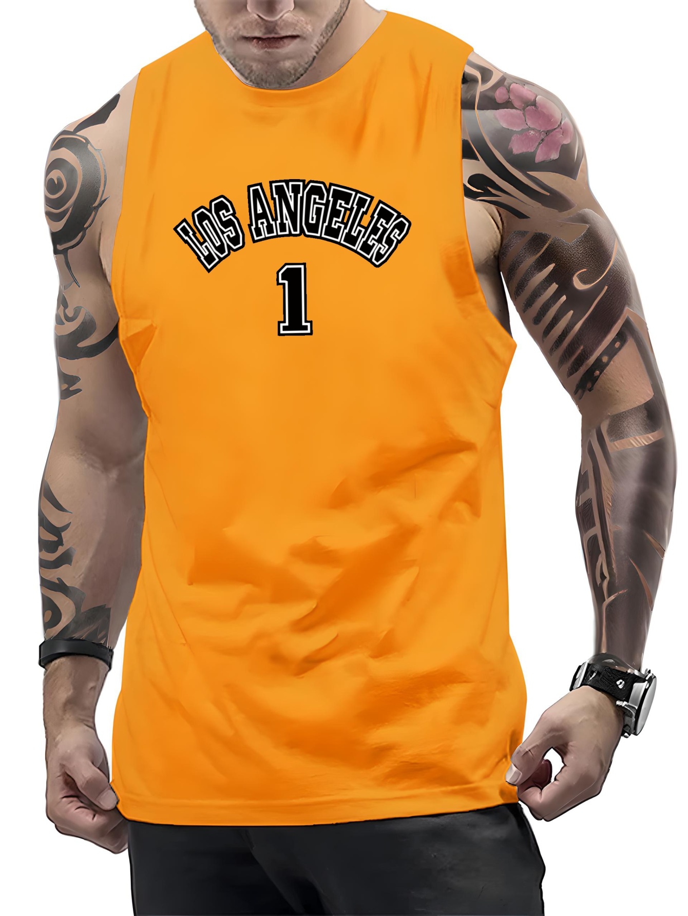 Los Angeles Dodgers MLB Majestic Blue Jersey Tank Top Men's XL