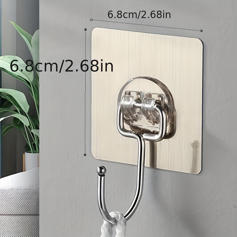 Pianpianzi Drill Hangers for Pegboard Wall Hooks Adhesive for Pictures Shower Towel Hanger Hook Cute Holder Strong Holder Wall Mount Hook Seamless