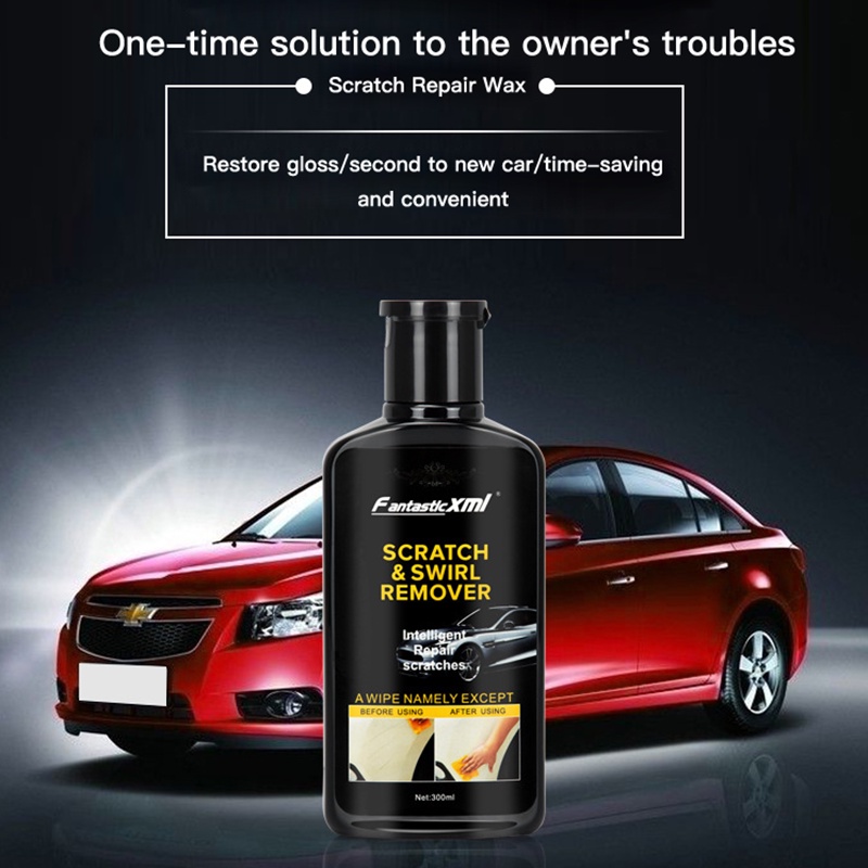 Car Scratch Repair Wax 300ml Scratch Remover Car Paint Sealant Removes Any  Scratch And Mark