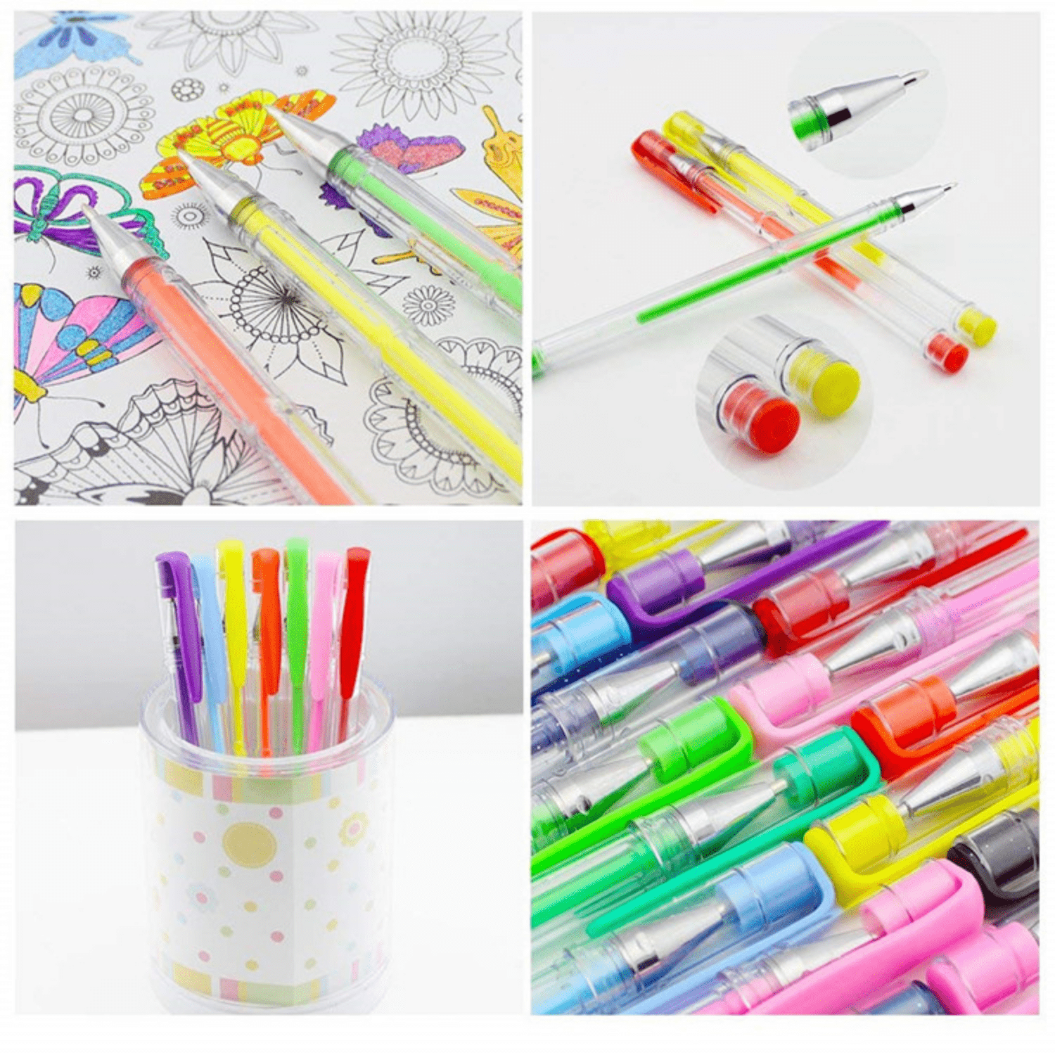 120 Unique Colors Gel Pens Set Perfect For Adult Coloring - Temu