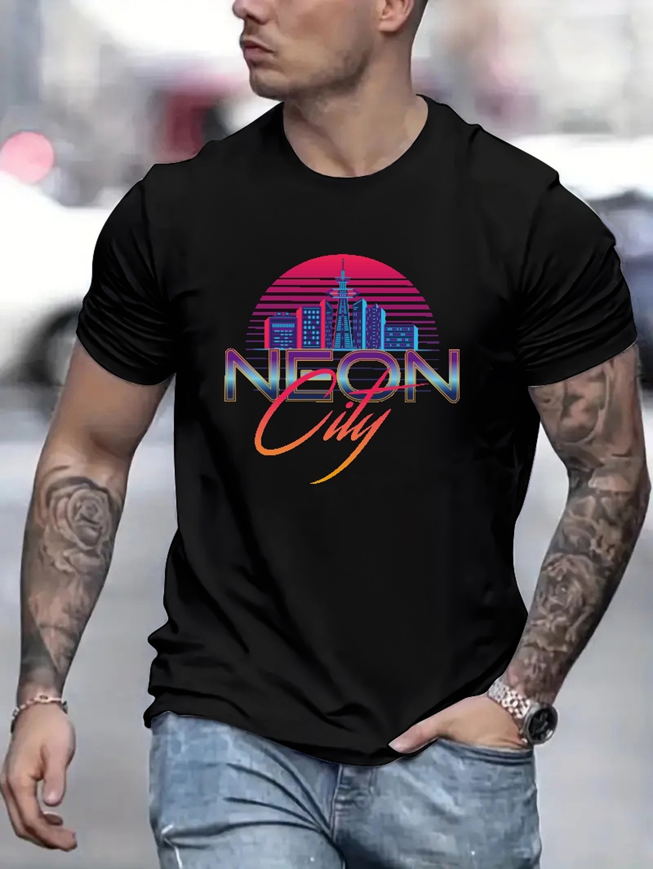 Playera Neon - Temu