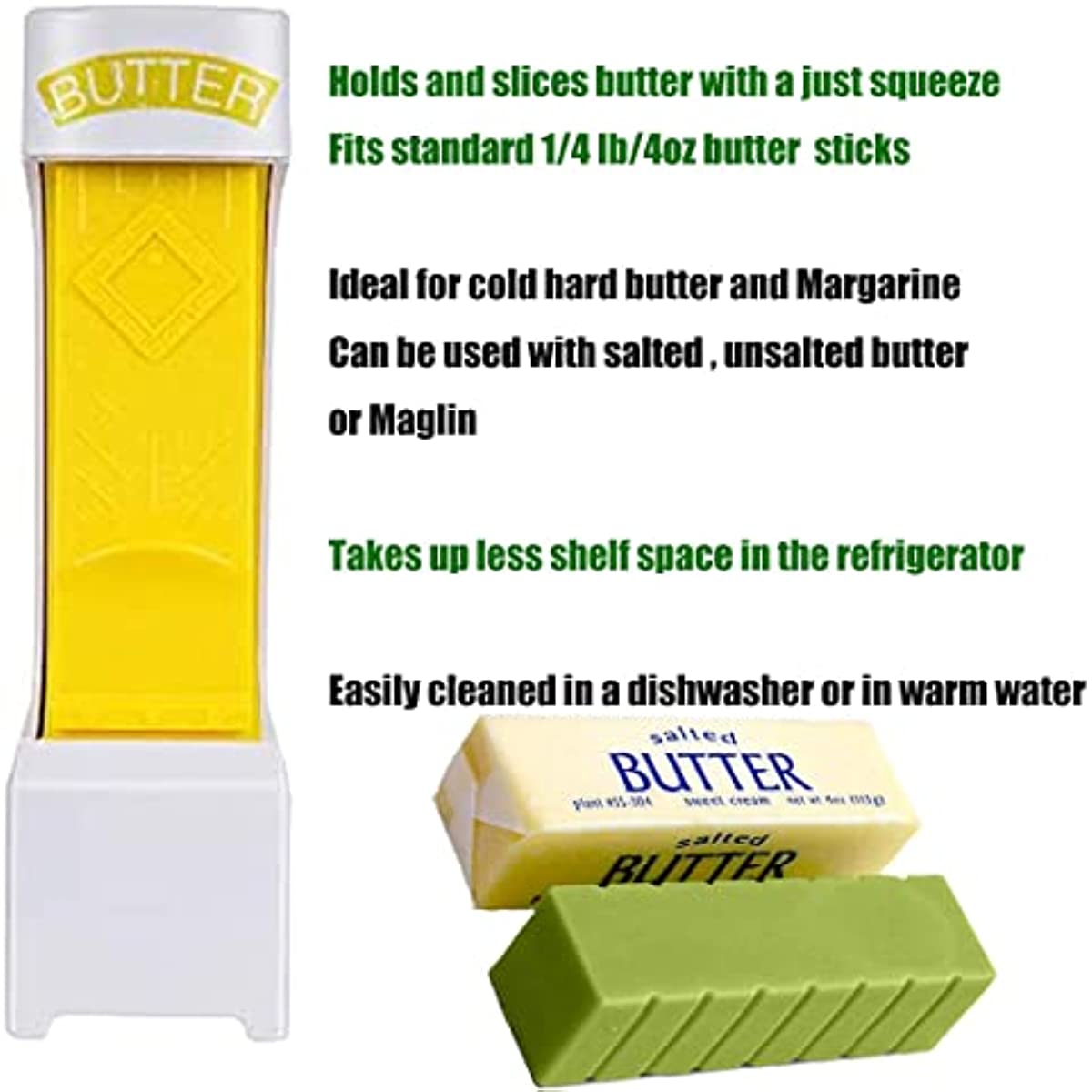 Stick Butter Cutter Butter Slices Convenient Stores Butter Slicer Toast  Shredder