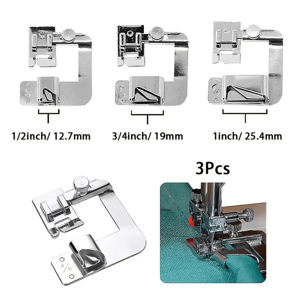1/8 Hemmer Foot for Low Shank Sewing Machine 