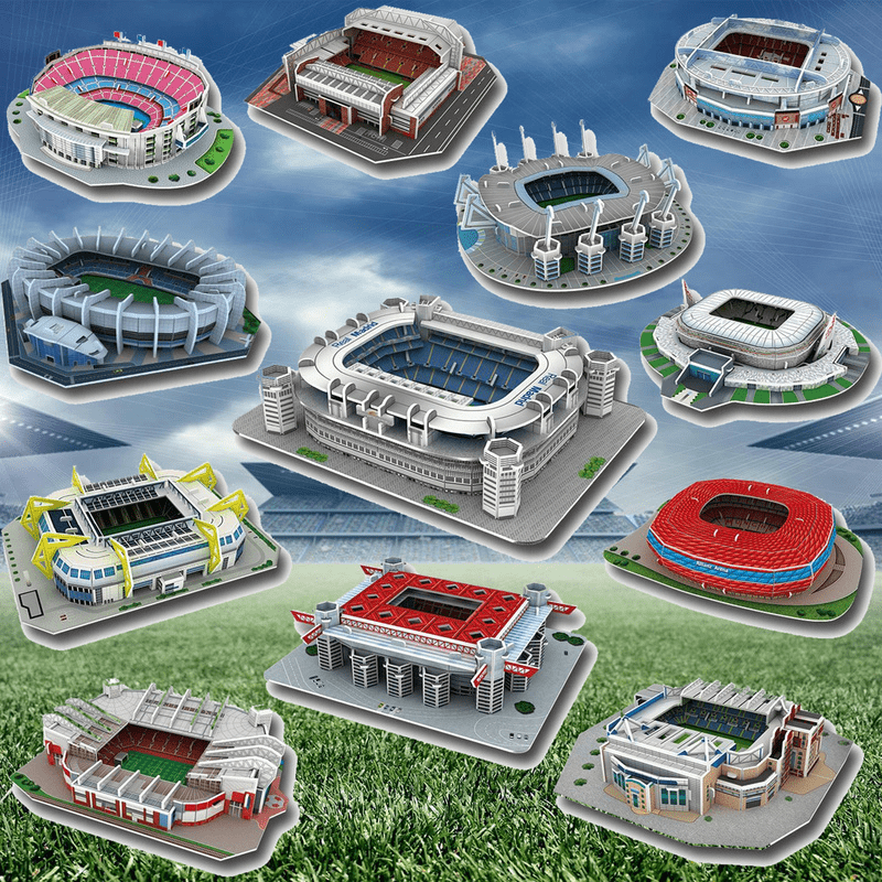 Wholesale paper 3d model football stadium With Unique And Interesting  Designs 