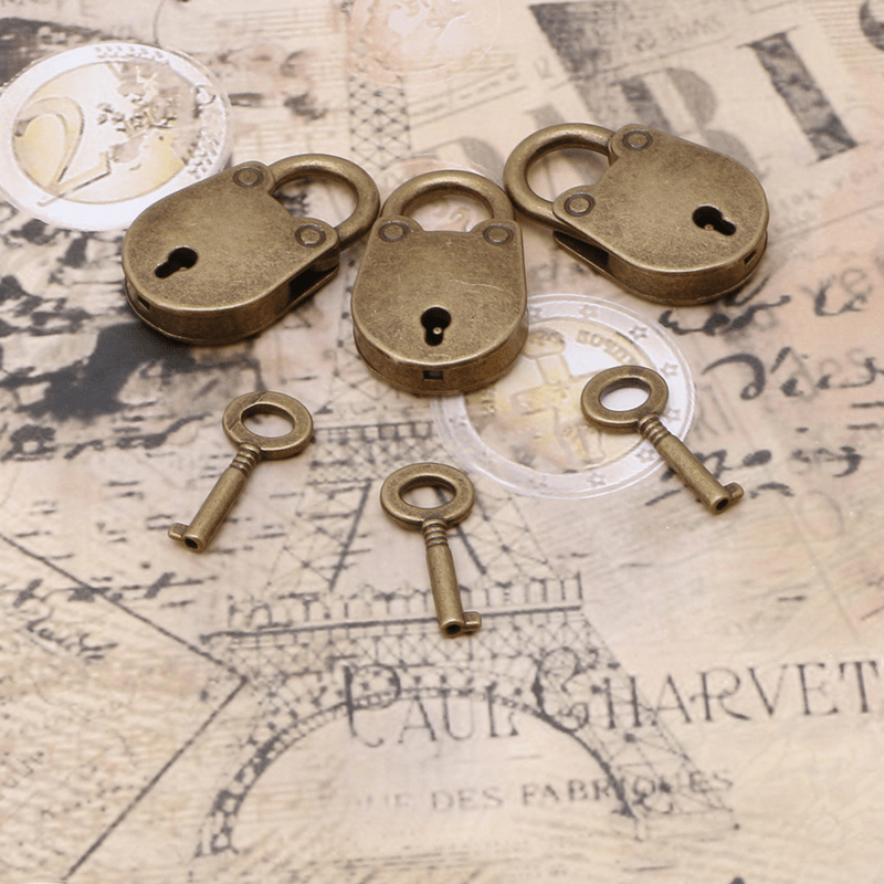 Silver Antique Locks & Keys for sale