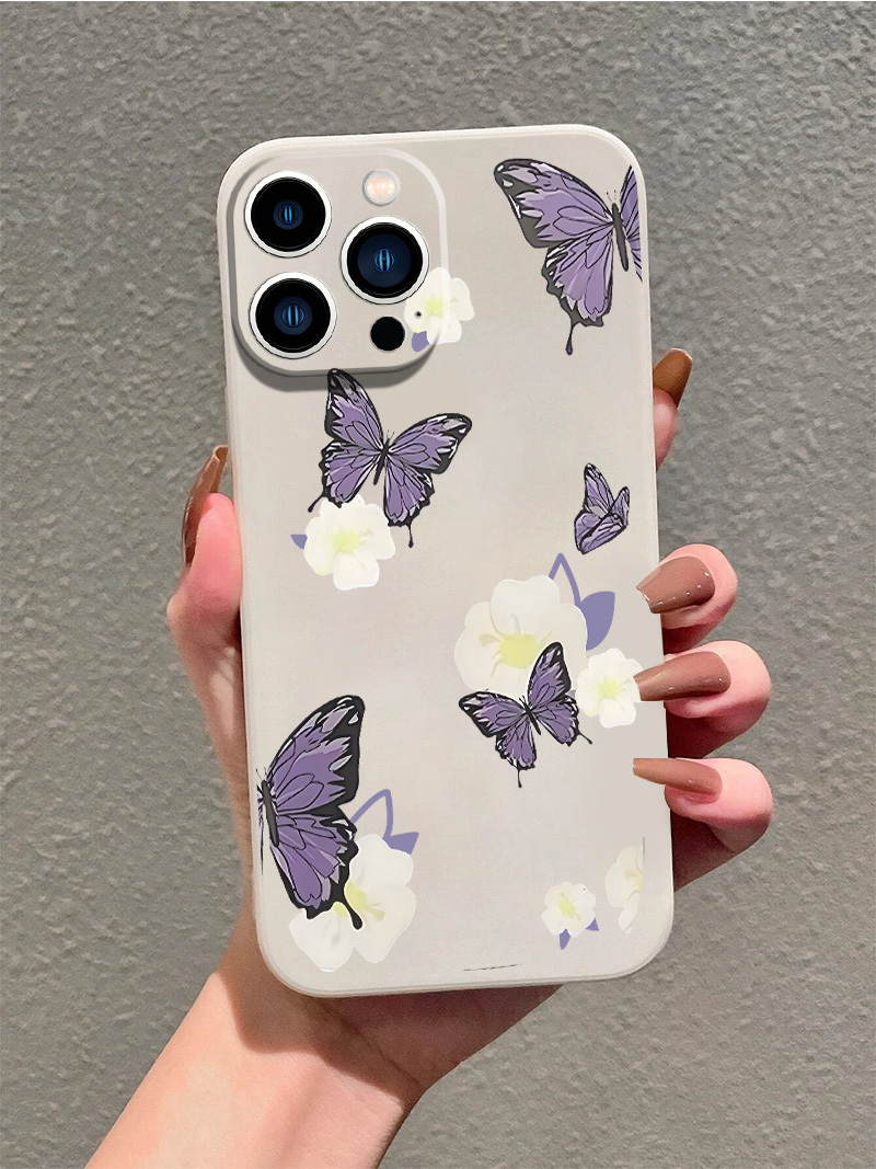 Cute Butterfly Pattern Soft Phone Case With Wireless Charging For Samsung  Galaxy Z Flip 4 - Cell Phones & Accessories - Temu Sweden