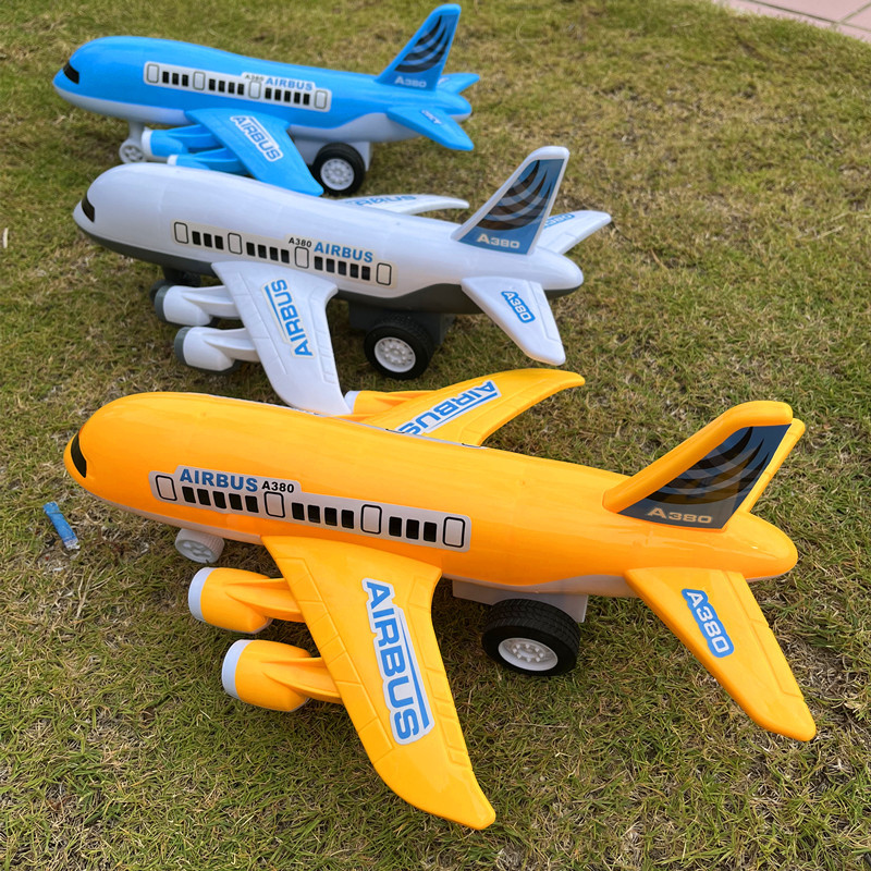 TEMI Juguetes de avión para niños de 3, 4, 5, 6, 7 años, juguete de coche  de aventura para niños de 2 a 6 años con 8 autos de ciudad, tapete de