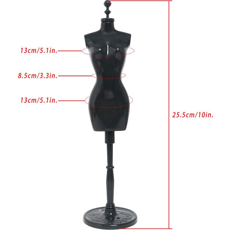 Dolldoll dress mannequin stand Clothes Mannequin Doll Model Cloth Stand