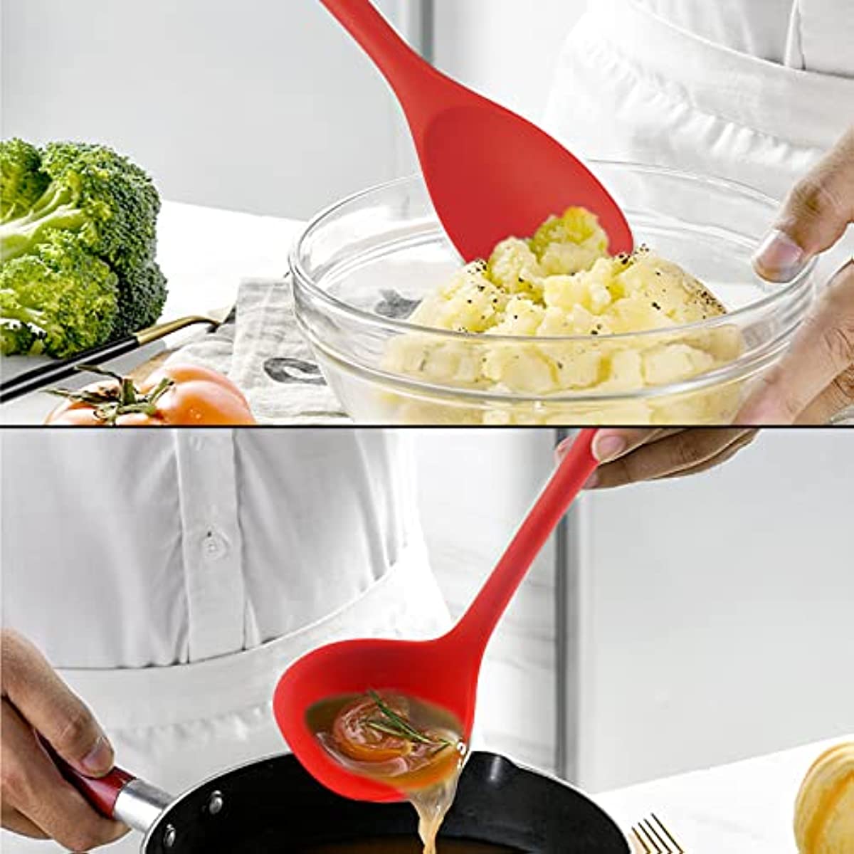 10pcs/set Silicone Cooking Utensil Set, Modern Kitchen Gadget Tool