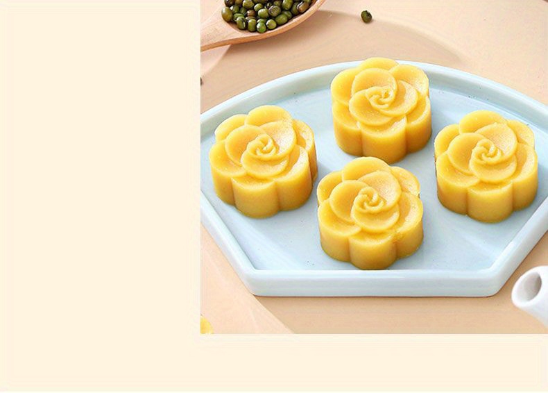 Make Delicious Chinese Lotus Pattern Moon Cakes At Home With This Mini Hand  Pressed Household Moon Cake Mold - Industrial & Commercial - Temu Germany