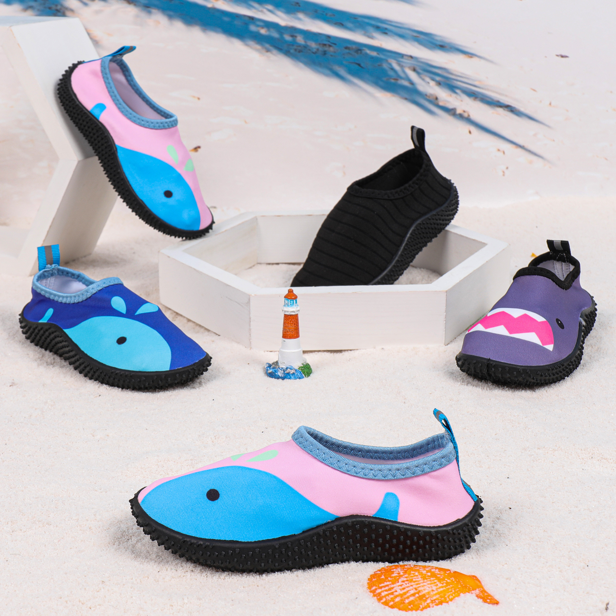 Zapatos De Agua Descalzos Para Niñas Y Niños Con Colores - Temu