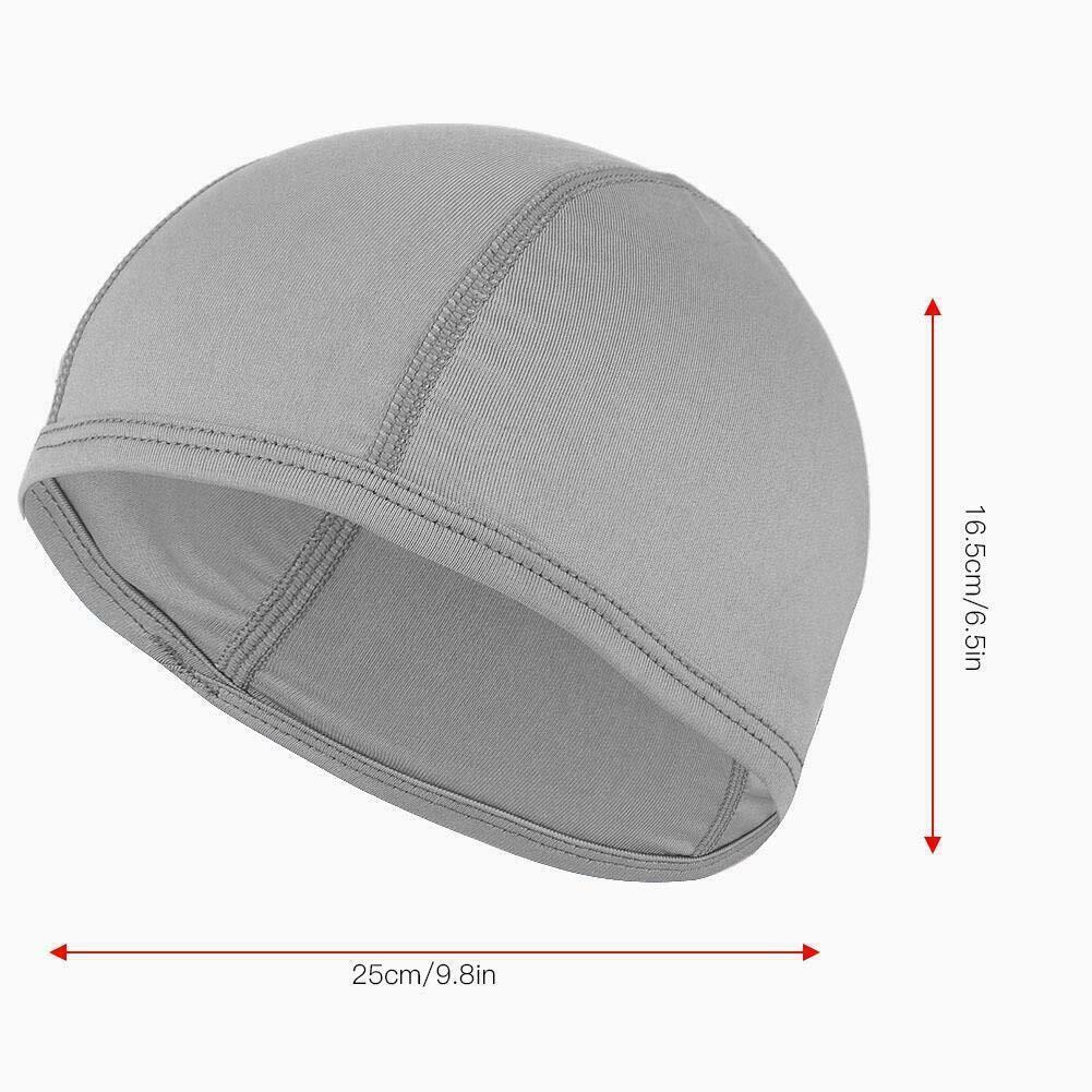 TOPLOR Moisture Wicking Skull Cap/Helmet Liner/Running Beanie Caps for Men  - Motorcycle Cycling Breathable Dome Cap Sweatband at  Men's Clothing  store