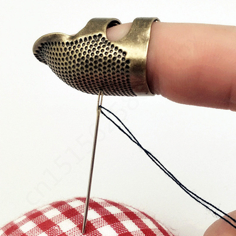 Household Retro Sewing Thimble Finger Ring Protection Cover - Temu