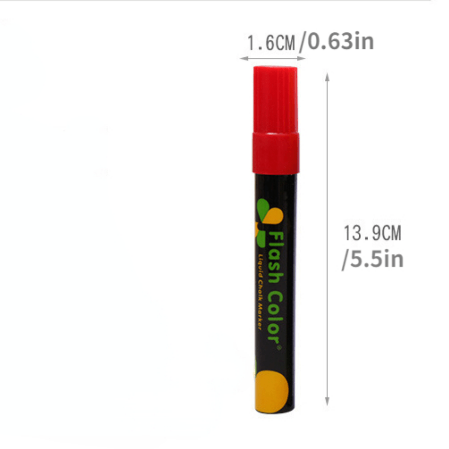 Acheter Marqueur de craie liquide effaçable, surligneur coloré, stylo  marqueur Fluorescent pour tableau noir Graffiti LED