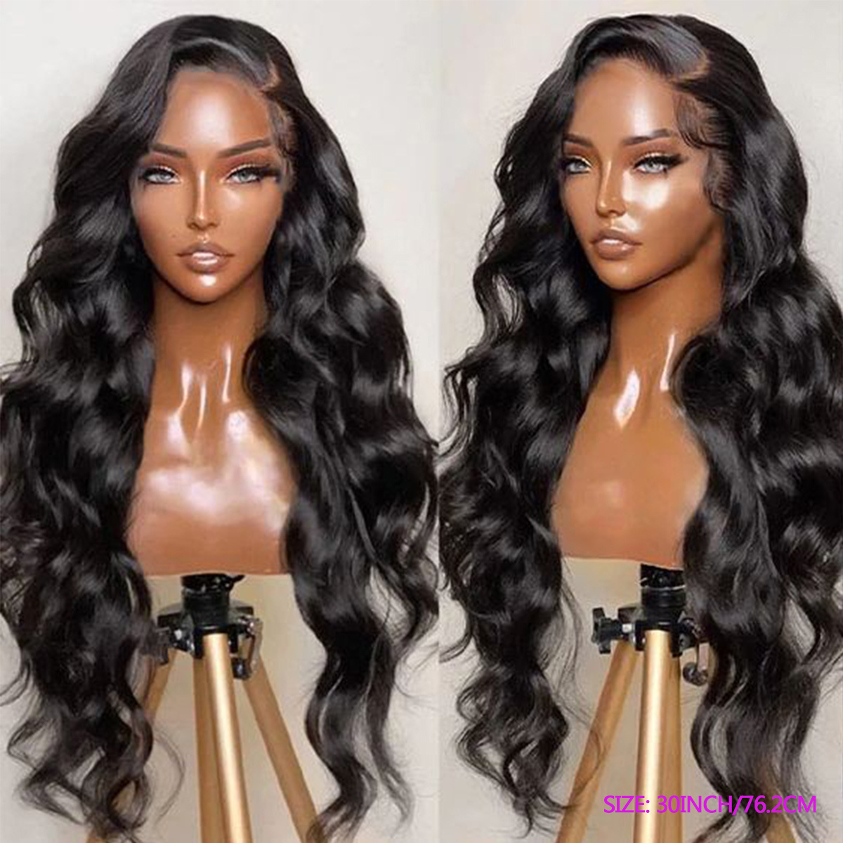 180% Density Body Wave 13x6 Lace Front Wigs Hd Transparent - Temu