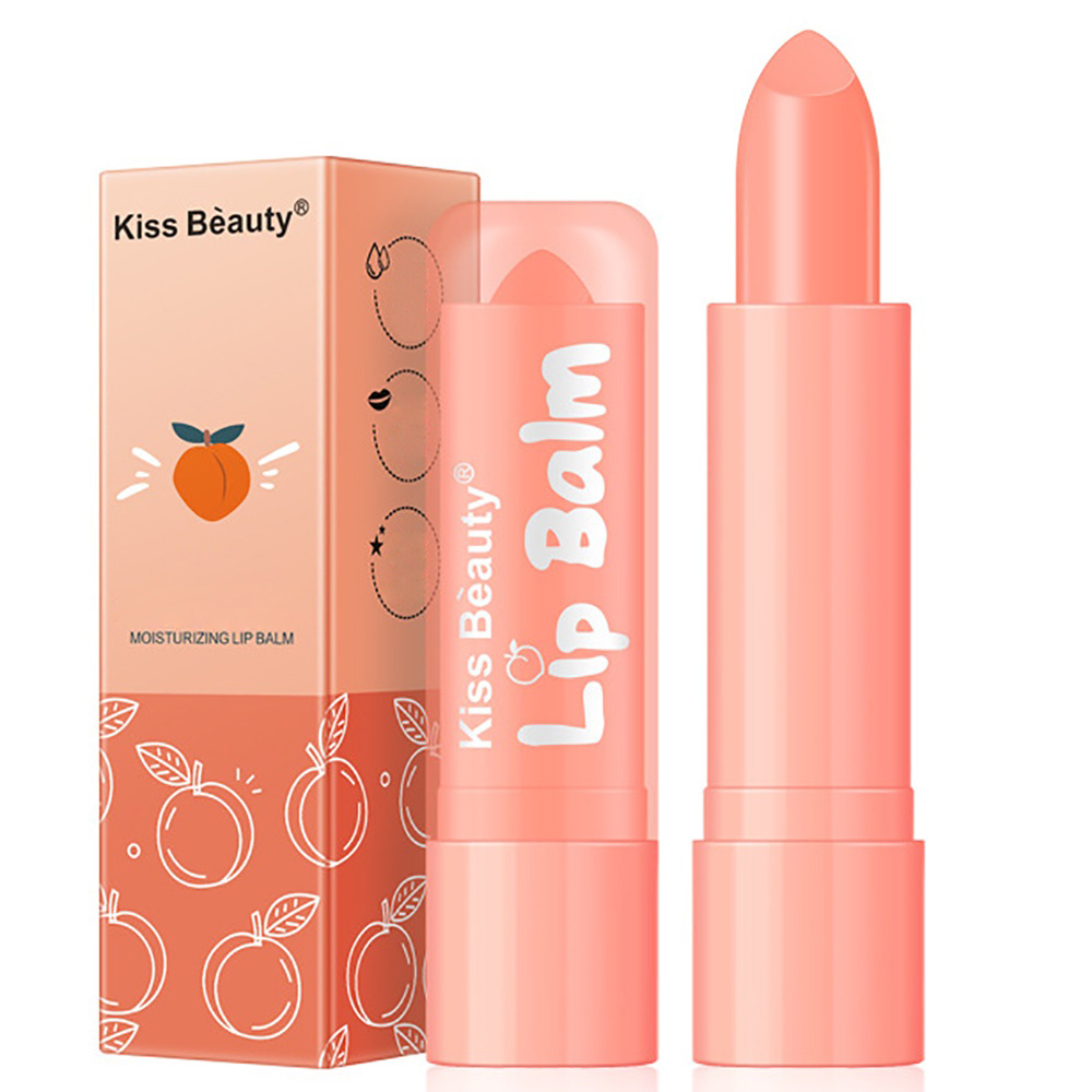 Peach Lip Balm Moisturizing Anti Crack Lip Care