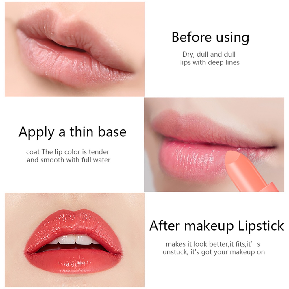 Peach Lip Balm Moisturizing Anti Crack Lip Care