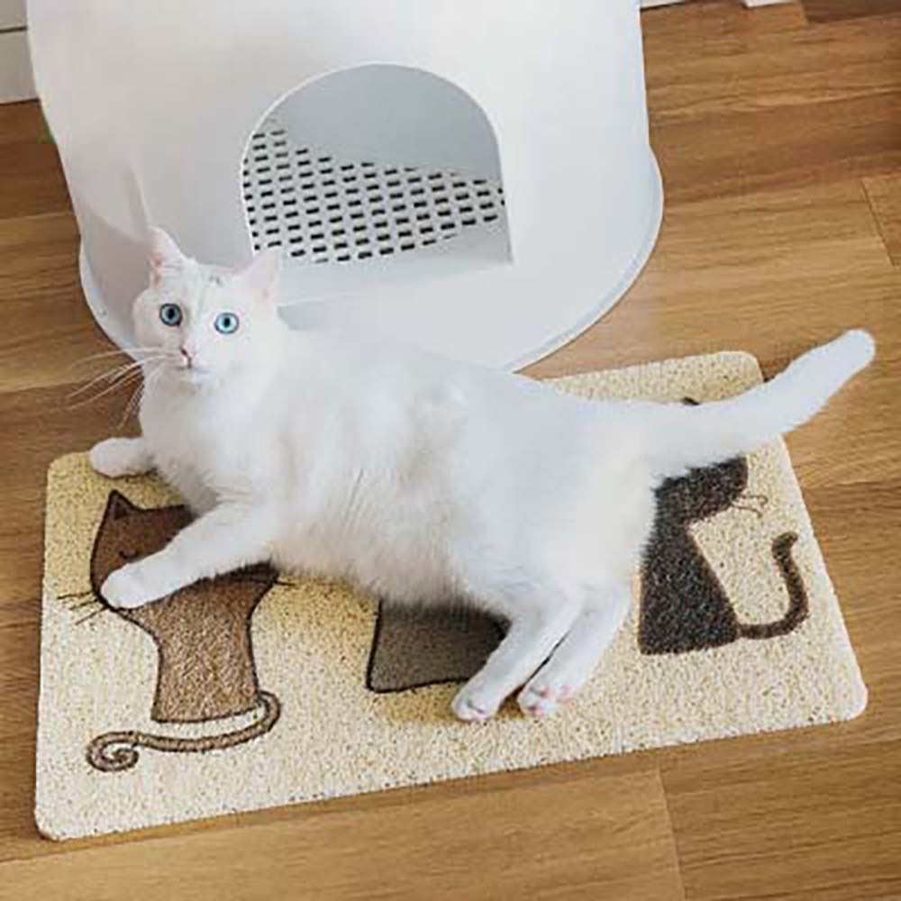 WePet Cat Litter Box Mat Kitty Premium PVC Pad Durable Trapping