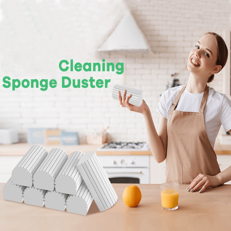  Damp Dusting Sponge Duster, Grey Dust Cleaning Sponge
