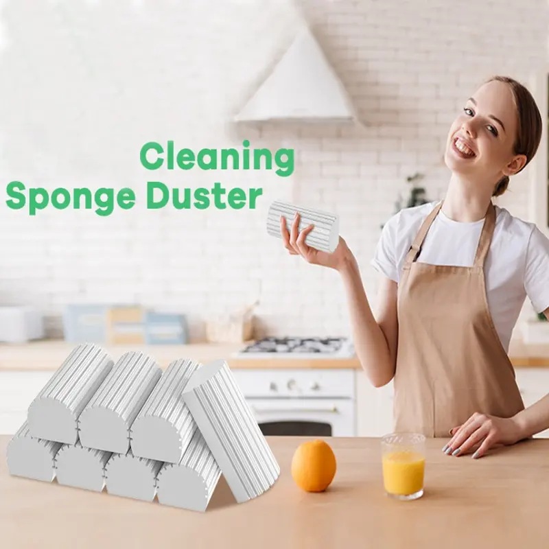 Damp Duster Magical Dust Cleaning Sponge Duster For - Temu